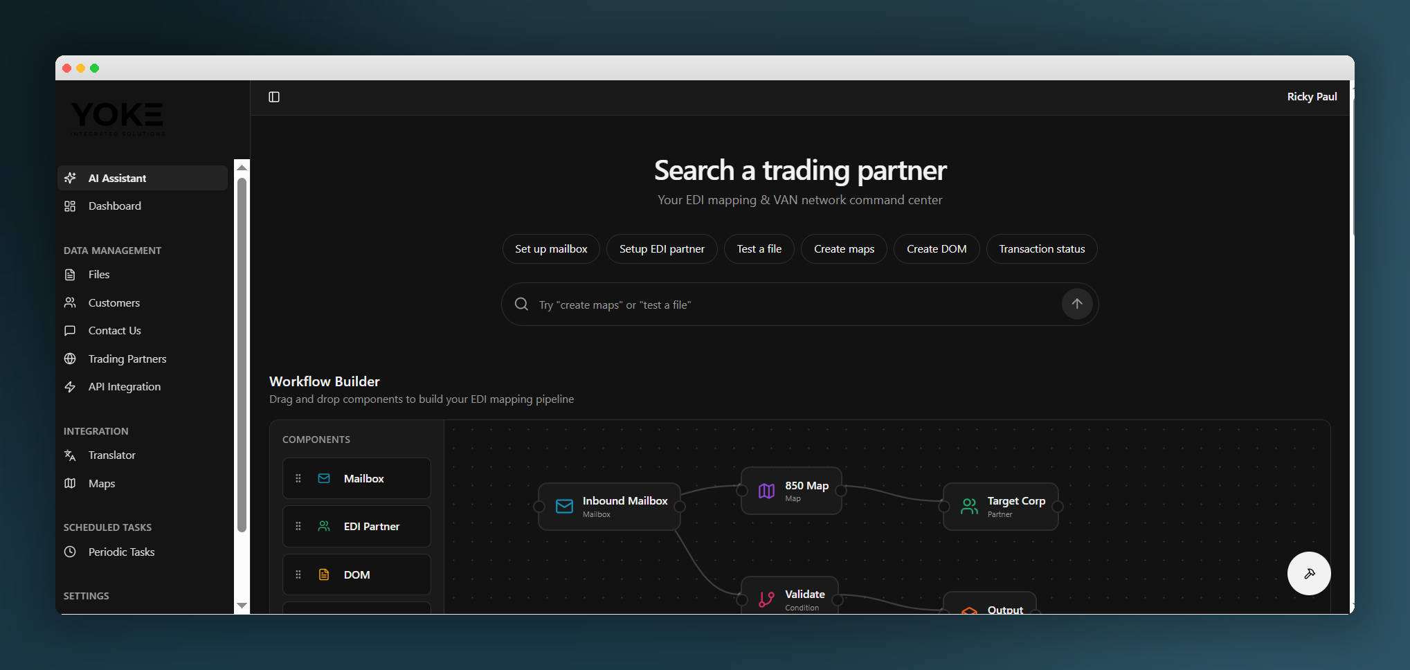 TILDE AI Mapping Engine