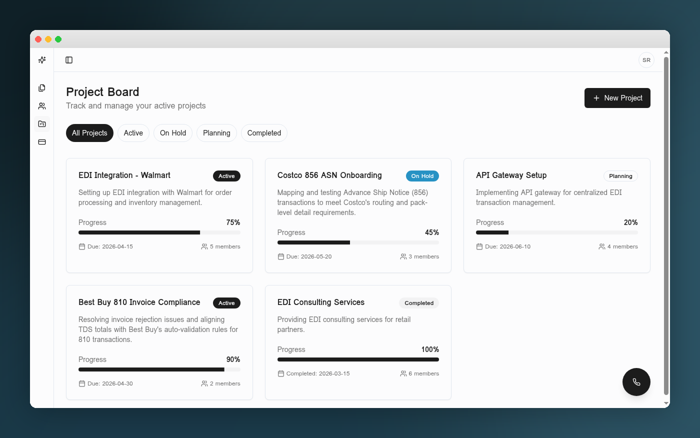 Multi-Retailer Dashboard Multi-Retailer Dashboard